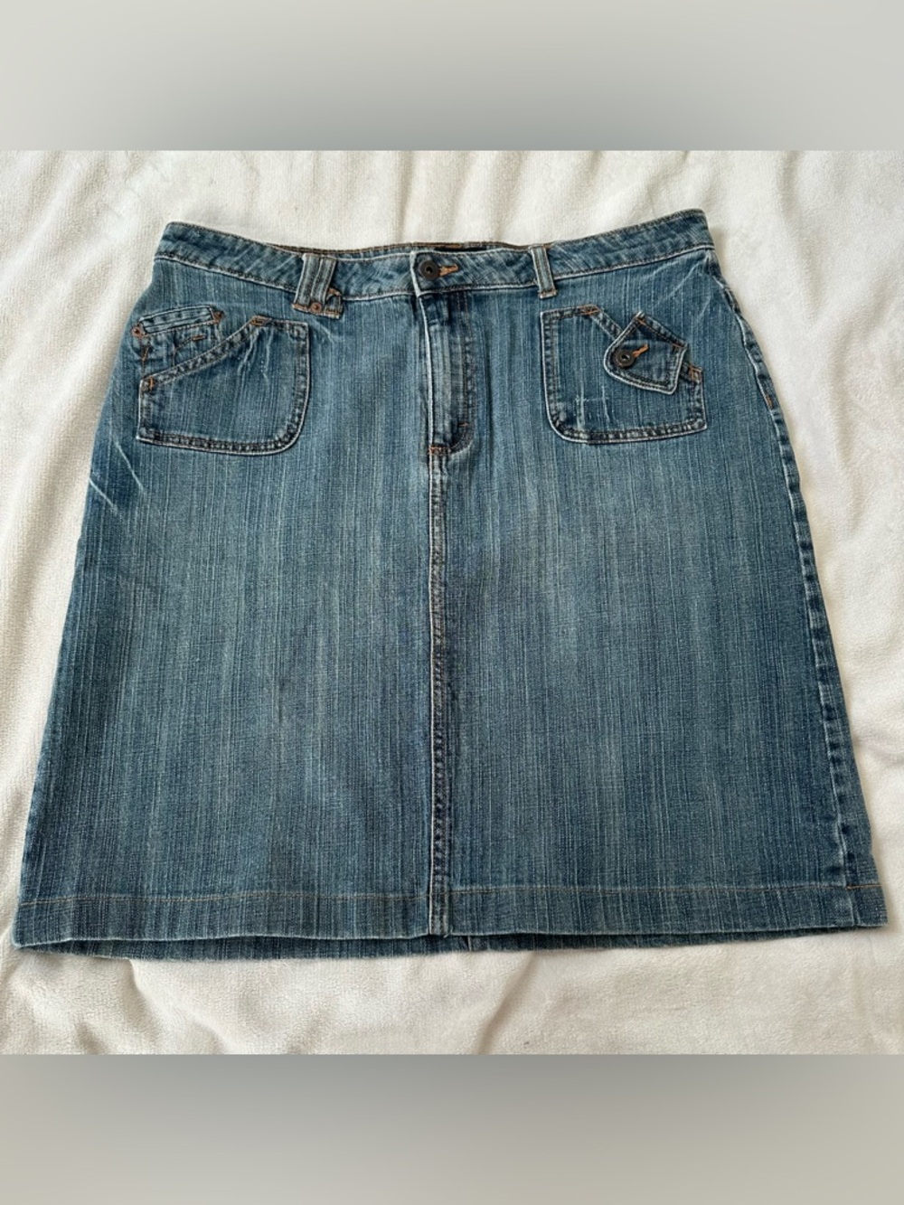 Riders Copper Collection Denim Mini Skirt